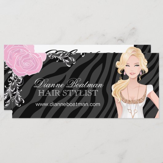 HAARSAALON-GESCHENKZEUGNIS (Vorne/Hinten)