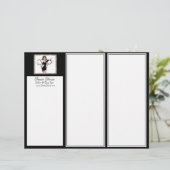 Haarsalon Diva Tri-Fold Flyer (Stehend Vorderseite)