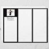 Haarsalon Diva Tri-Fold Flyer (Vorne/Hinten)