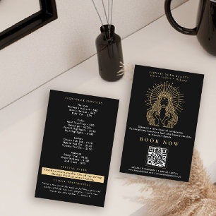 Haarsalon Nails Makeup Lashes Tarot Marketing QR Flyer