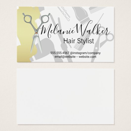 Haarsalontools (Vorne & Hinten)