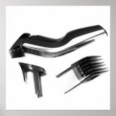 Haarschneider Poster (Vorne)