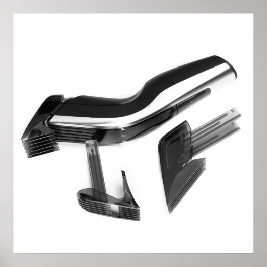 Haarschneider Poster (Vorne)