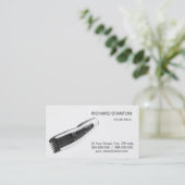 Haarschneider Visitenkarte (Stehend Vorderseite)