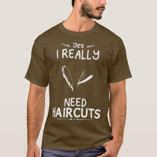 Haarschnitte Funny Design für Geschenk 12 T-Shirt