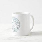 Haarschwanzschuhe Kaffeetasse (VorderseiteRechts)