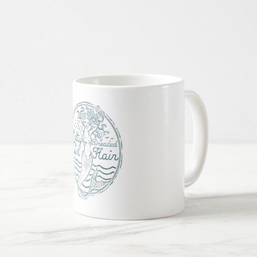 Haarschwanzschuhe Kaffeetasse (VorderseiteRechts)