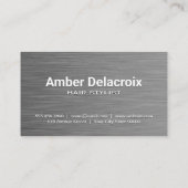 Haarspezialwerkzeuge Visitenkarte (Rückseite)