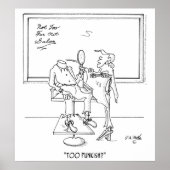 Haarstil Cartoon 1465 Poster (Vorne)