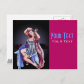 Haarstühle - Postkarte (Vorne/Hinten)