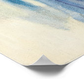 Haarstyling-Button auf Poster (Ecke)