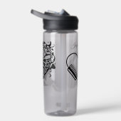 Haarstylist benannt trinkflasche (Rechts)