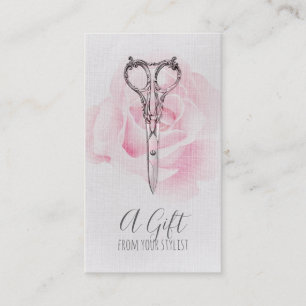 Haarstylist-Geschenkgutschein xf Rabattkarte