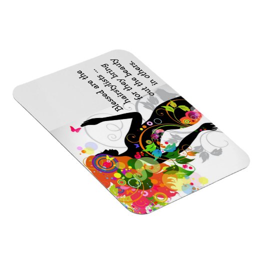Haarstylist Graphic Magnet (Rechte Seite)