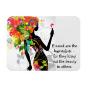 Haarstylist Graphic Magnet (Horizontal)