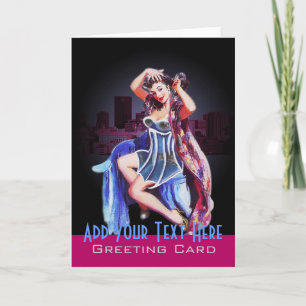 Haarstylisten - Grußkarte Karte