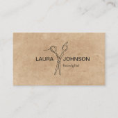 Haarstylisten Moderne Minimalistische Einfache Sch Visitenkarte (Vorderseite)