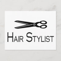 Haarstylistin (Scheren)