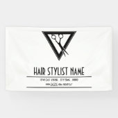 Haarstyllenschere Banner (Horizontal)