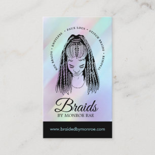 Haartrader - Braide - Hirngewächse - Stylist - Sa Visitenkarte