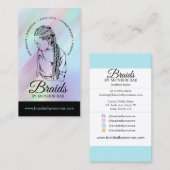 Haartrader - Braide - Hirngewächse - Stylist - Sal Visitenkarte (Vorne/Hinten)