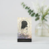 Haartrader - Braide - Hirngewächse - Stylist - Sal Visitenkarte (Stehend Vorderseite)