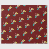 Haartrocknen Geschenkpapier (Flach)