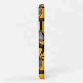 Haartrockner in Gelb Case-Mate iPhone Hülle (Hinten/Rechts)