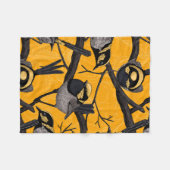 Haartrockner in Gelb Fleecedecke (Vorderseite (Horizontal))