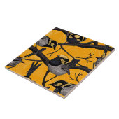 Haartrockner in Gelb Fliese (Seite)