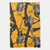 Haartrockner in Gelb Geschirrtuch (Vertikal)