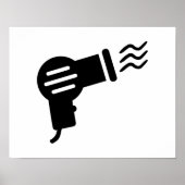 Haartrockner Poster (Vorne)