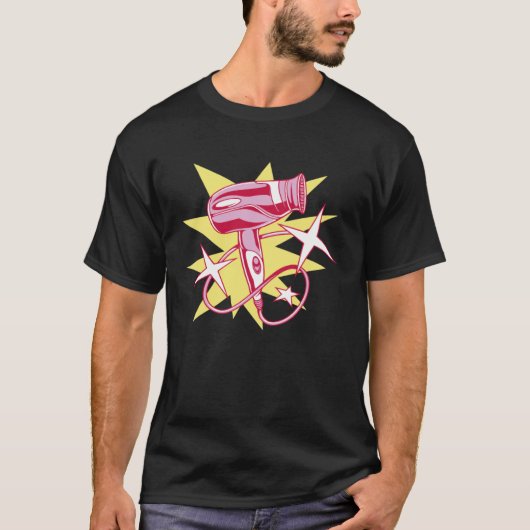 Haartrockner T-Shirt (Vorderseite)