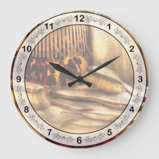 Haartrockner - Umsetzung der Haarpflege Große Wanduhr