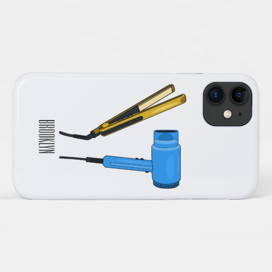 Haartrockner und Haarstreuer Case-Mate iPhone Hülle (Rückseite (Horizontal))