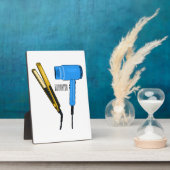 Haartrockner und Haarstreuer Fotoplatte (Seite)