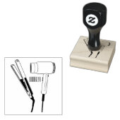 Haartrockner und Haarstreuer Gummistempel (Stempel)