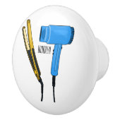 Haartrockner und Haarstreuer Keramikknauf (Rechts)