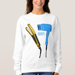 Haartrockner und Haarstreuer Sweatshirt