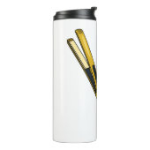 Haartrockner und Haarstreuer Thermosbecher (Nach links gedreht)