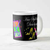 HAARTROCKNER UND HAARSTYLIST PERSONALISIERT Jumbo-Tasse (Vorderseite Rechts)