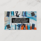 Haartrockner Visitenkarte (Rückseite)