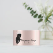 Haarverlängerung Rose Crown Spark Diamond Terminkarte (Stehend Vorderseite)