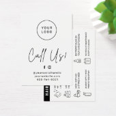 Haarverlängerungen Aftercare Business Card (Schreibtisch)