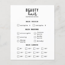 Haarverlängerungen Wig-Bestellformular Haar-Brandi