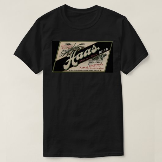 Haas Beer T T-Shirt (Design vorne)