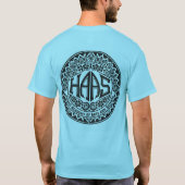 HAAS BLUE T-Shirt (Rückseite)