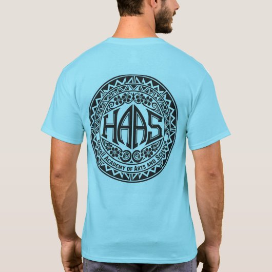HAAS BLUE  T-Shirt (Rückseite)