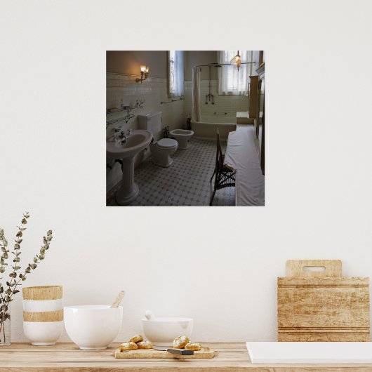 Haas Lilienthal Viktorianisch Bath - San Francisco Poster (Küche)