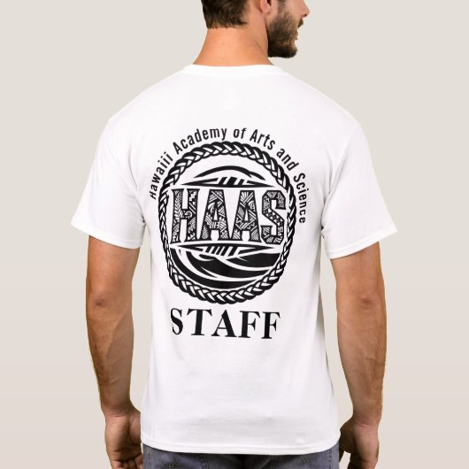 HAAS STAFF T-Shirt (Rückseite)